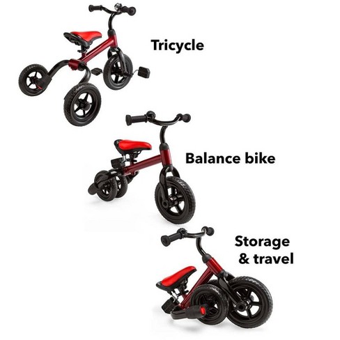 Lightweight cheap folding tricycle