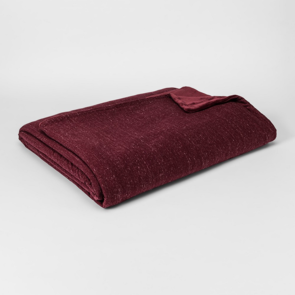 Twin Jersey Plush Blanket Berry - Project 62 + Nate Berkus was $34.99 now $24.49 (30.0% off)