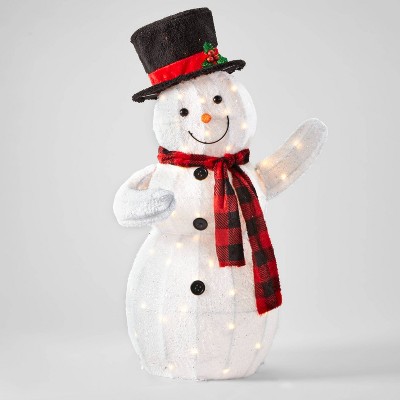 42in Plush Snowman Christmas Novelty Sculpture - Wondershop™