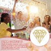 Unique Bargains Plastic Metallic Foil Rings Sequin Sprinkles Texture Waterproof Confetti 30g - 3 of 4