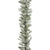 NOMA Snow Dusted 24 Inch Pre Lit Battery Operated Artificial Christmas Wreath with Frosted Fir 9 Foot Christmas Garland Home Holiday Mantle Decor - 3 of 4