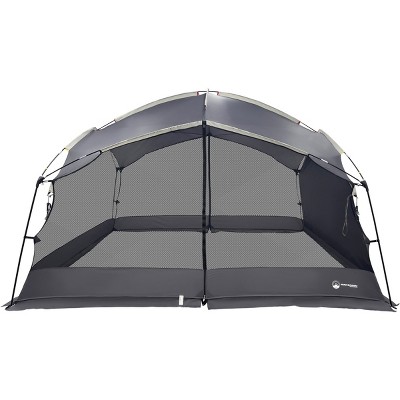 Gray 12x10 Pop-Up Camping Canopy Tent with Carry Bag