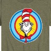 Boys' - Dr. Seuss - Cat In the Hat Smile Short Sleeve Graphic T-Shirt - 2 of 4