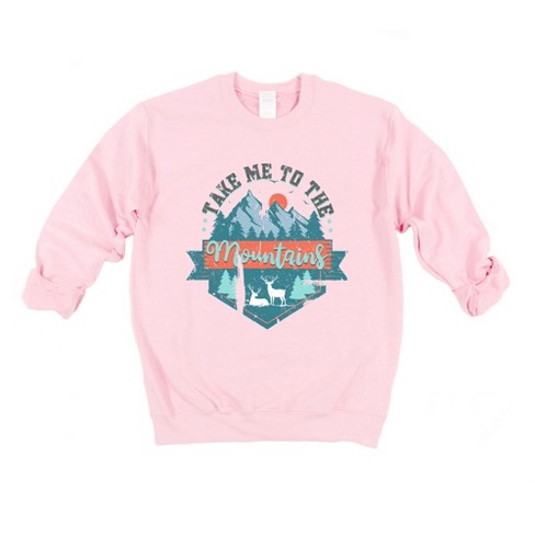 Pink sweatshirt best sale near me