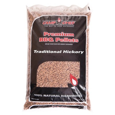 Camp Chef Smoker Grill Premium Hickory Barbecue Hardwood Pellets, 20 Pounds