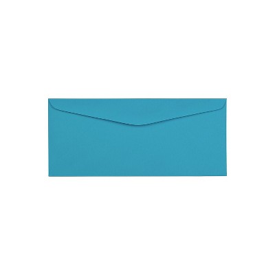 JAM Paper #9 Business Envelope 3 7/8" x 8 7/8" Blue 100/Pack (1532897D)