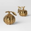 3pk Fall Mini Gold Pumpkins - Threshold™ - 3 of 3