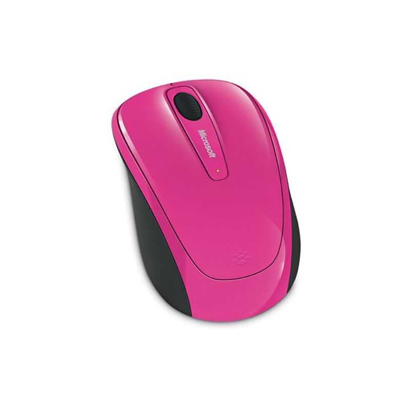 Microsoft 3500 Wireless Mobile Mouse- Pink - Limited Edition - Wireless - BlueTrack Enabled - Scroll Wheel - Ambidextrous Design, 2 of 4