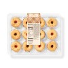 Harvest Iced Mini Donuts - 8oz/12ct - Favorite Day™ - 2 of 4