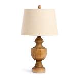 Park Hill Collection Wooden Urn Finial Lamp