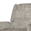 Oversized Textured Upholstered Push Back Recliner Chair 4A - ModernLuxe - 3 of 4