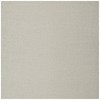 Springcrest Ivory Linen with Taupe Trim Medium Lamp Shade 14" Top x 16" Bottom x 12" High (Spider) Replacement with Harp and Finial - 2 of 4