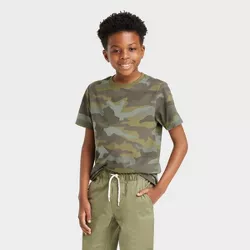 Boys' Short Sleeve Camo T-Shirt - Cat & Jack™