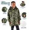 The Bare Homey - Kids Wearable Blanket - Fleece Side Pockets - 3 of 4