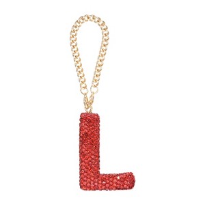 Unique Bargains Letter Hanging Ornaments for Cup Bling Car Letter Charm - 1 of 4