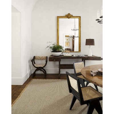 Hauteloom Kimi Jute Cream & Gray Area Rug