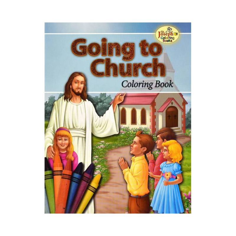 Going to Church Coloring Book - by  Michael Goode & Margaret A Buono (Paperback), 1 of 2
