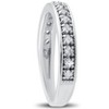 Pompeii3 1/3ct Princess Cut Diamond Wedding Ring White Gold - 3 of 4