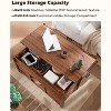 SinCiDo 48" Farmhouse Lift Top Coffee Table with Sliding Barn Door & Adjustable Shelf - 3 of 4