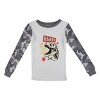 Dino Skull And Space Cadet Long Sleeve Youth Boys 2-Pack Pajama Set - 3 of 4