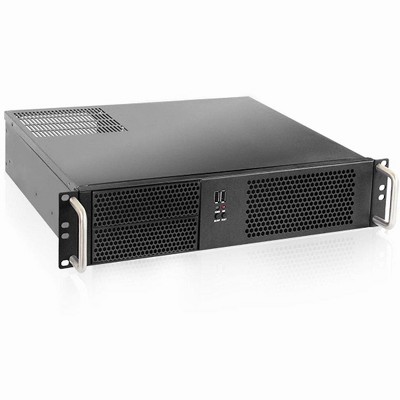 Monoprice 2U Compact Rackmount Micro-ATX/Mini-ITX/PS2 Case, 2x 5.25in