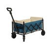 Lightweight Portable Heavy Duty Folding Beach Wagons with Wheels - Outdoor Utility Carts for Grocery, Camping, Shopping - 4 of 4
