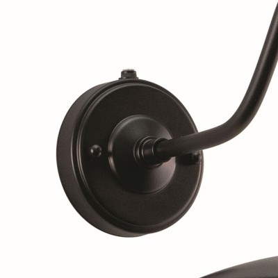 Dorado Hunter Green and White Steel Outdoor Barn Light