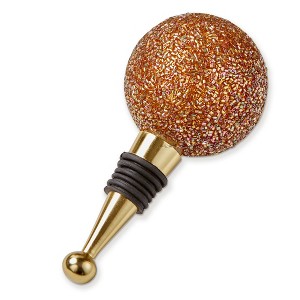 tag Glitz Bronze Bottle Stopper and Pourer for Everyday Use 2x2x5.25 Hand Wash Bar Accessory - 1 of 1