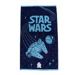 Star Wars Embroidered Beach Towel Blue