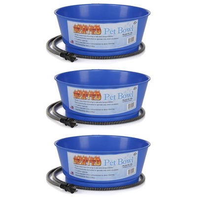 Farm Innovators 6 qt. Round Heated Plastic Pet Bowl, P-60B at Tractor  Supply Co.