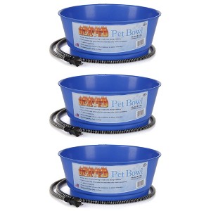 Farm Innovators Electric Heated Pet Water Bowl with Thermostatic Control and Anti Chew Cord Protector - 1 of 4