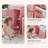 Teamson Kids Little Chef Chester Wooden Play Kitchen with Large Oven & Fridge Learning-Focused Set, 12 Accessories - 3 of 4