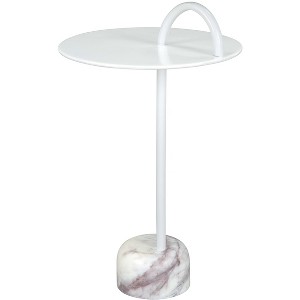 Zuo Will Side Table White - 1 of 4