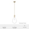 Hunter 8.75" Lundin Ceiling Light Palm Gold Finish Modern Pendant - 2 of 4