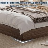 Full Size Wood Platform Bed Frame,Wooden Bed Frame Without Headboard, Wood Slat Support,No Box Spring Needed, Easy Assembly - 3 of 4