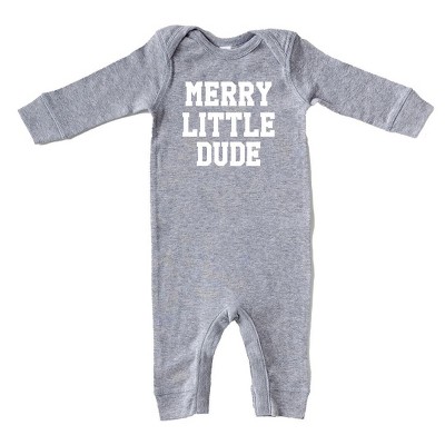The Juniper Shop Merry Little Dude Baby Romper