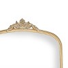 Wall Mirror Brass Metal, MDF & Glass by Foreside Home & Garden - 4 of 4