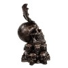 Kurt Adler 11.5-Inch Battery-Operated Bat On Skull Table Piece - 2 of 4