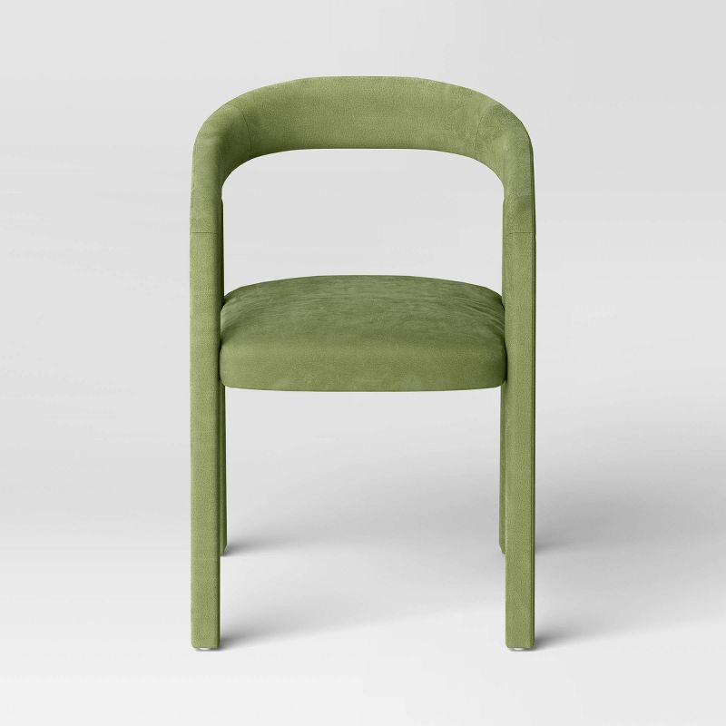Lana Curved Back Upholstered Dining Chair - Threshold™, 3 of 11