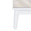 Tay 2 Drawer Patterned Nightstand - White Washed - Safavieh - 2 of 4