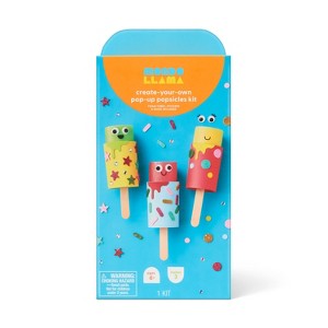 3ct Summer Craft Pop-Up Popsicles Activity Kit - Mondo Llama™ : Target