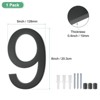 Unique Bargains Durable Acrylic Waterproof 3D Floating Appearance House Numbers 1 Pc - 3 of 4