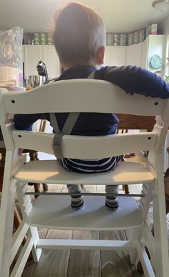 Hauck AlphaPlus Grow Along Wooden High Chair W/Alpha Tray Table & Delu –  Tuesday Morning