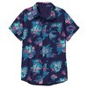 Men's Star Wars R2-D2 and Millennium Falcon Hawaiian Print Button Down Shirt - 3 of 4