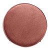 Thurman Velvet Metal Ottoman - Baxton Studio - 4 of 4
