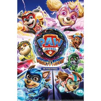 Trends International Paw Patrol: The Mighty Movie - One Sheet Framed Wall Poster Prints