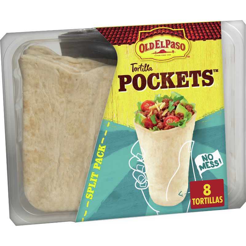 Old El Paso Tortilla Pockets - 8.4oz, 1 of 10