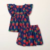 Toddler Adaptive Strawberry Print Flutter 2pc Top and Bottom Set - kate spade new york x Target Navy/Red - 2 of 4