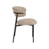 Meridian Furniture,Lupita Vegan Leather Dining Chair, Set of 2 - 4 of 4