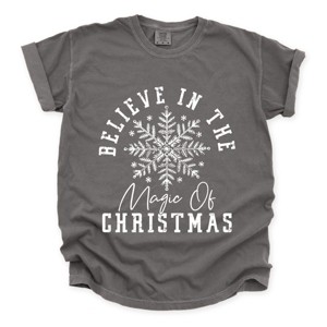 Simply Sage Market Magic Of Christmas Garment Dyed Tee - 1 of 4
